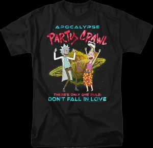 Apocalypse Party Crawl Rick And Morty T-Shirt