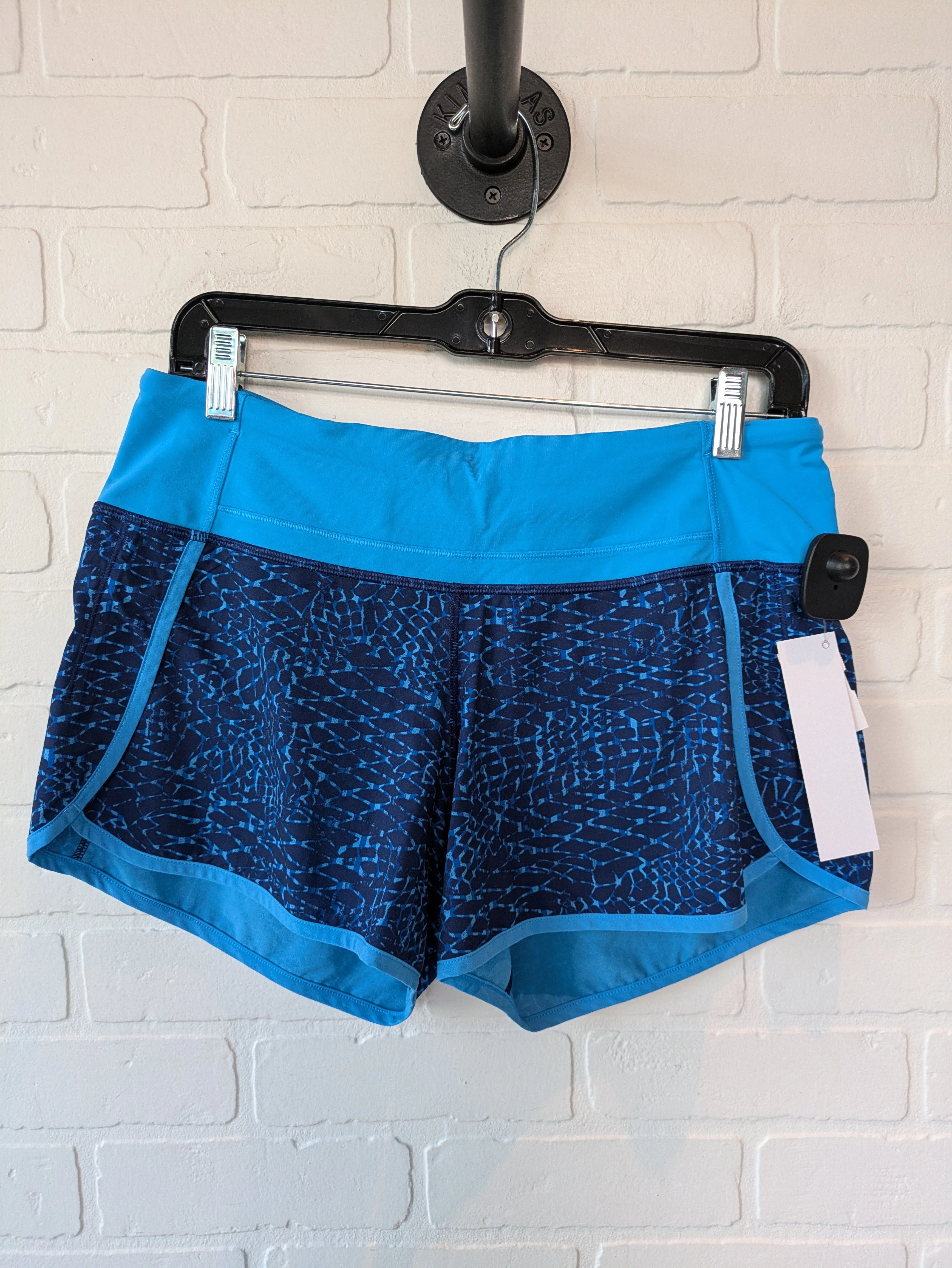 Athletic Shorts By Lululemon In Blue, Size: 6