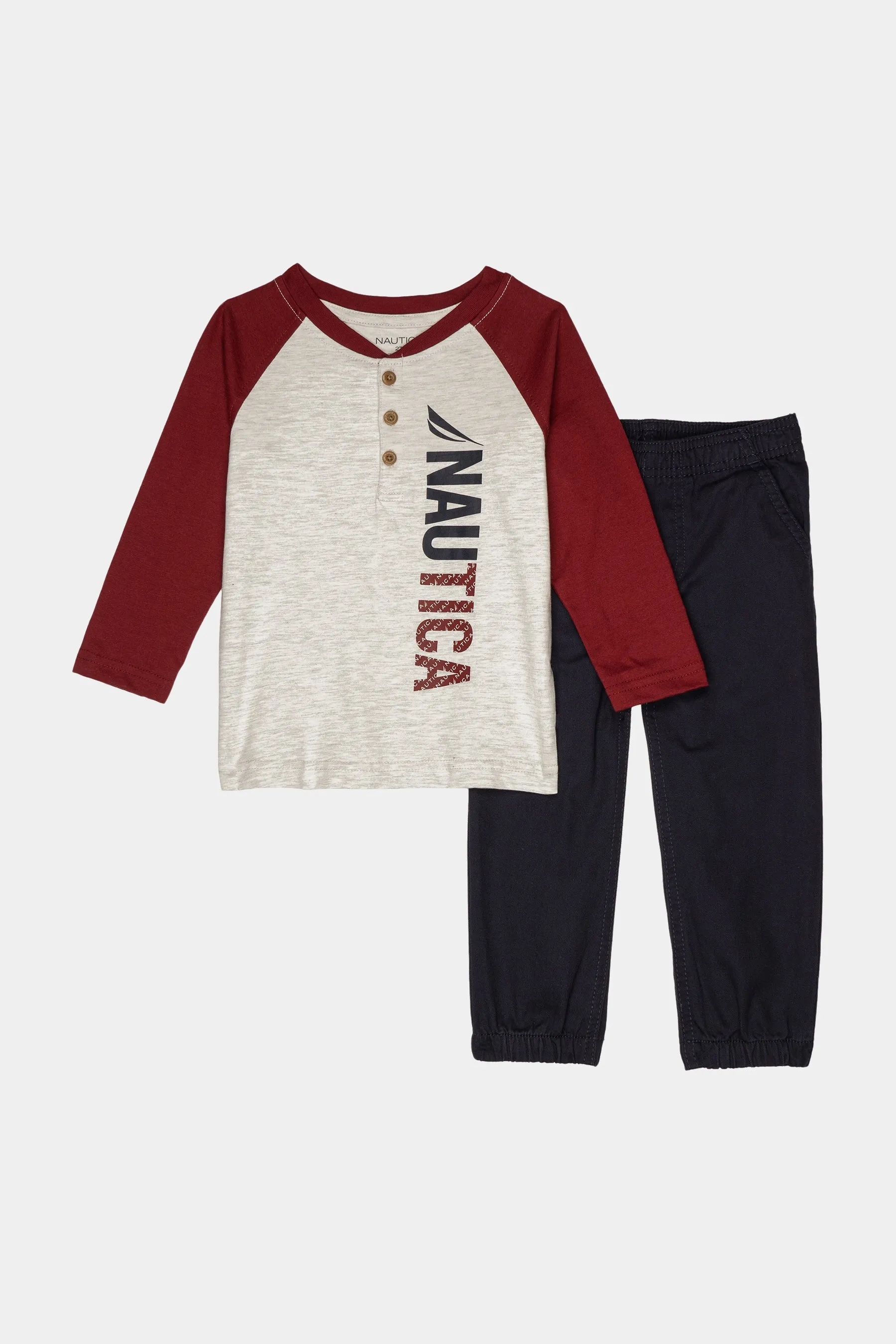 Boys Long Sleeves T-Shirt & Pants 2-Piece Set