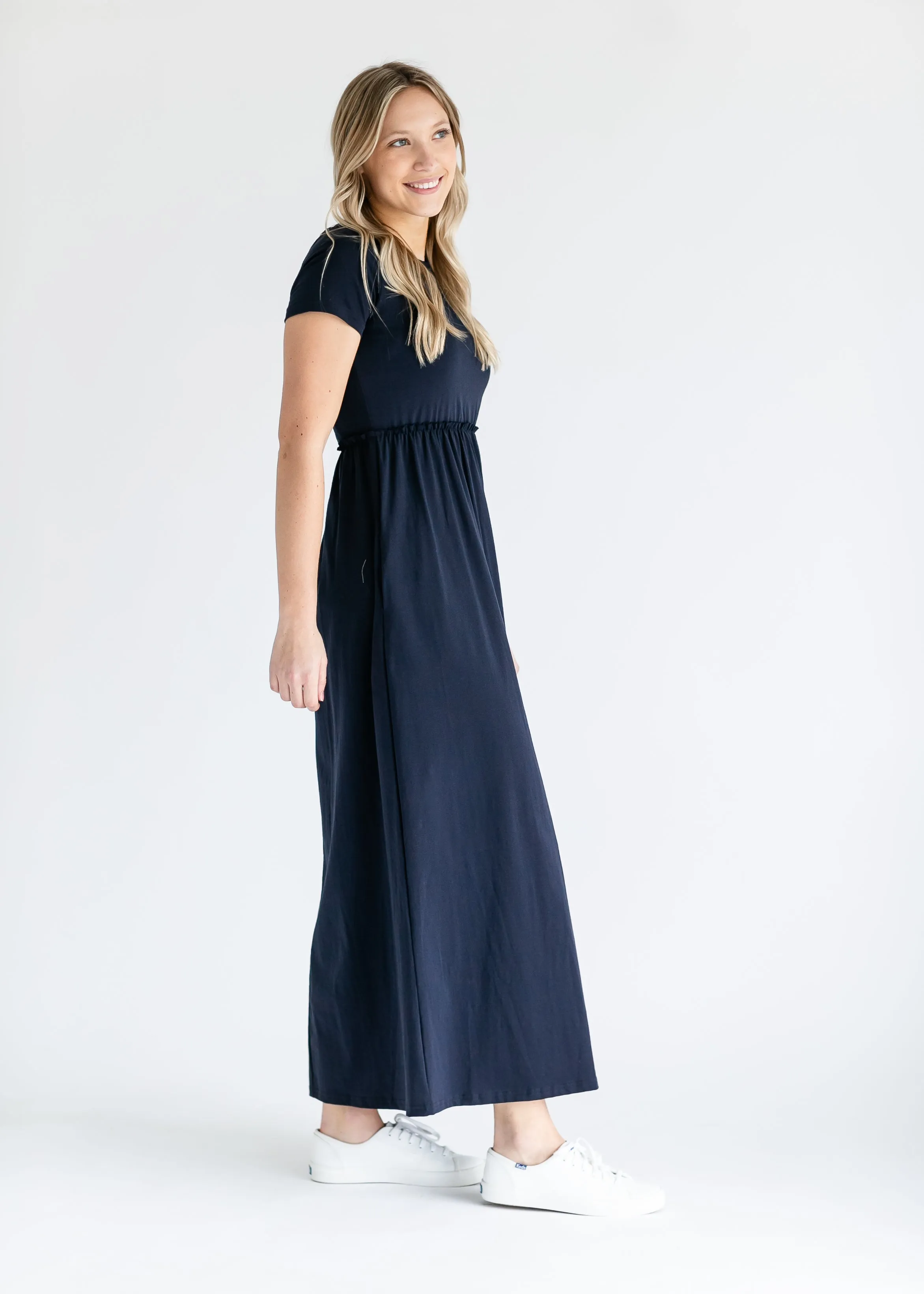 Brie Short Sleeve Maxi Dress - FINAL SALE