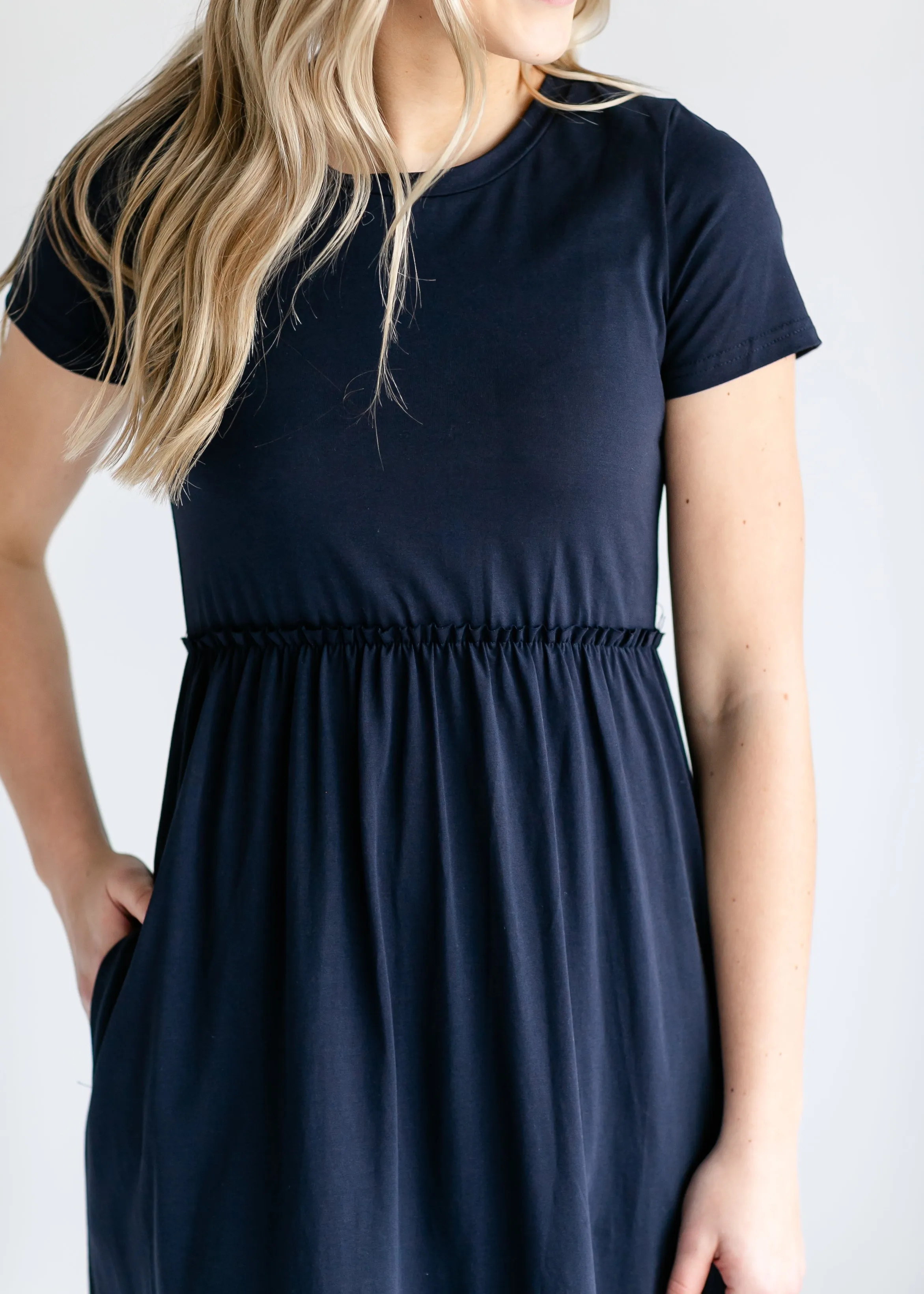 Brie Short Sleeve Maxi Dress - FINAL SALE