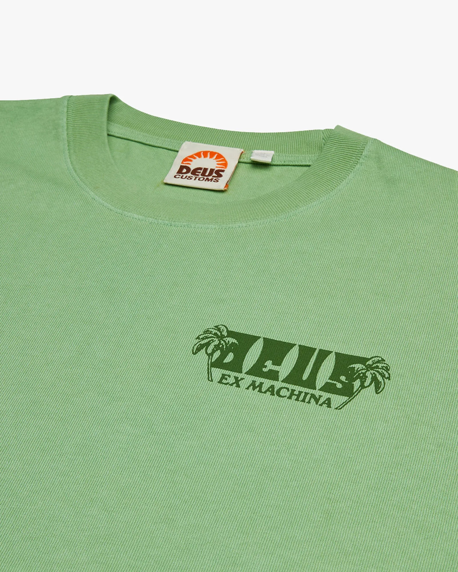 Deus Ex Machina Tranquility Tee - Fair Green