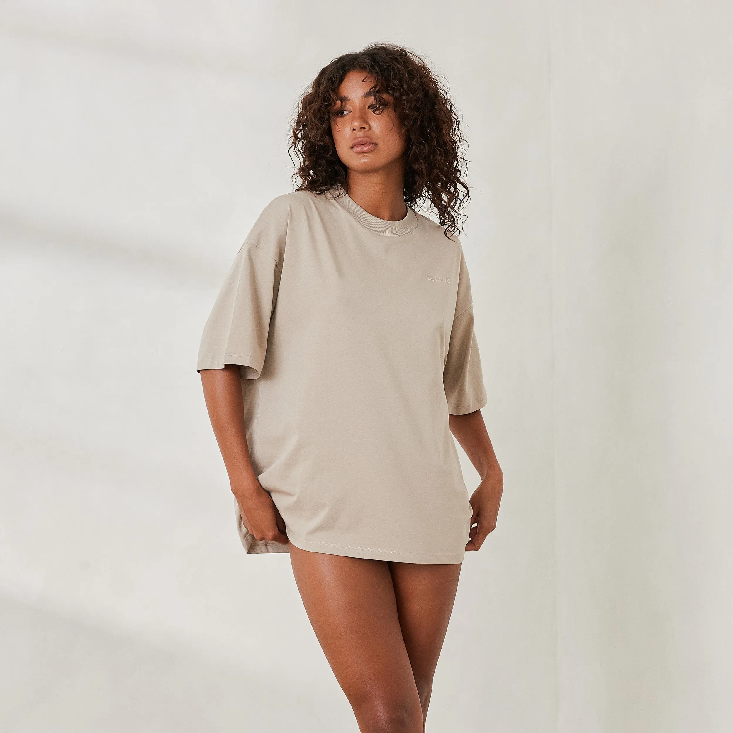 Essential Oversized T-shirt - Oat