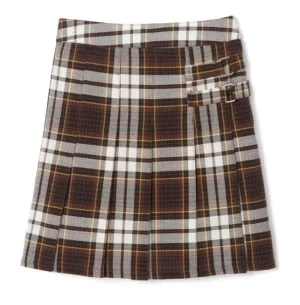 Girl French Toast Skort | Brown Plaid