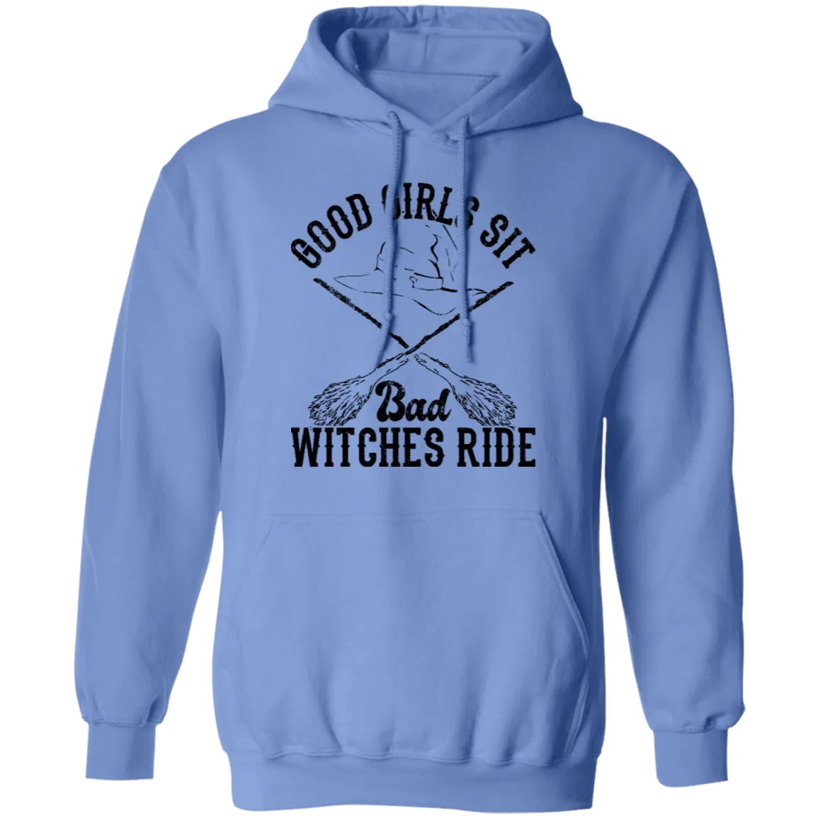 Good Girls Sit Bad Witches Ride T-Shirt