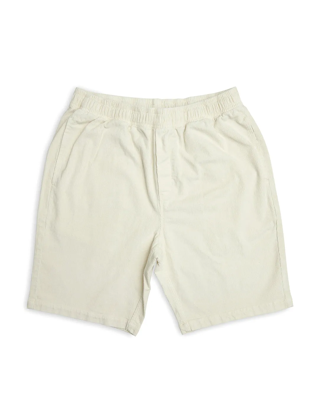 INFINITY CORD BEACH SHORT - DIRTY WHITE