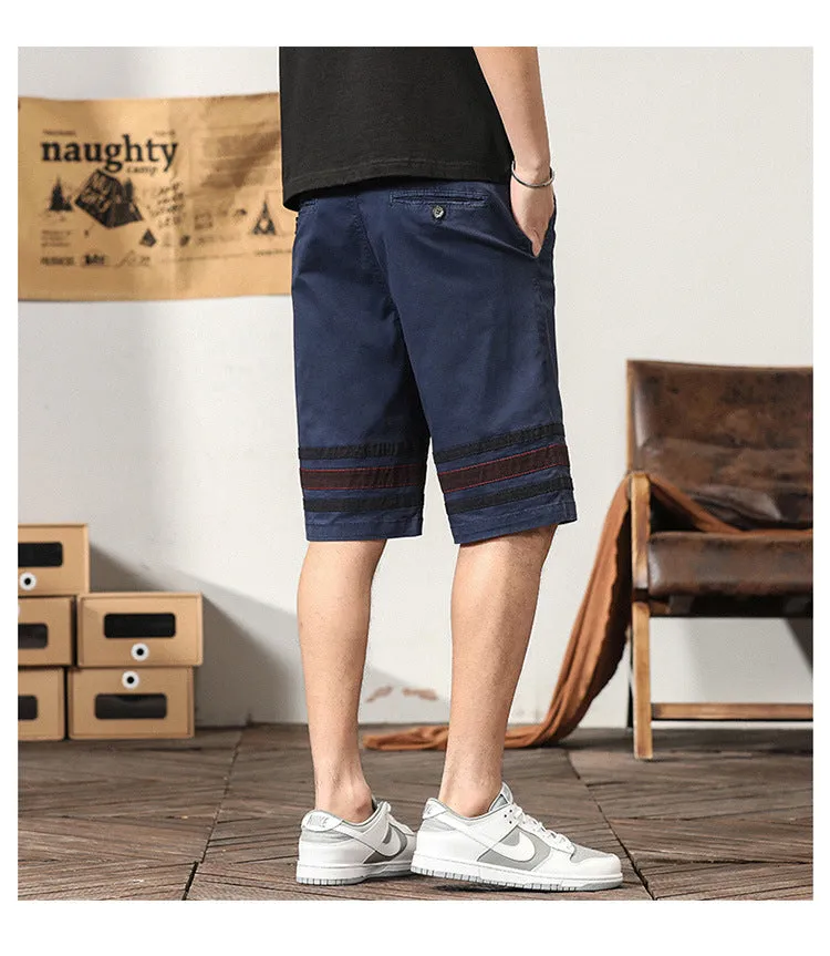 Men's Casual Athletic Short Fashion Fit Young Pants Slim Cargo Shorts | G3612