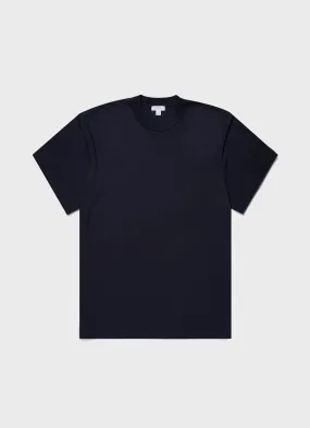 Men's Oversized Heavyweight T-shirt in Navy