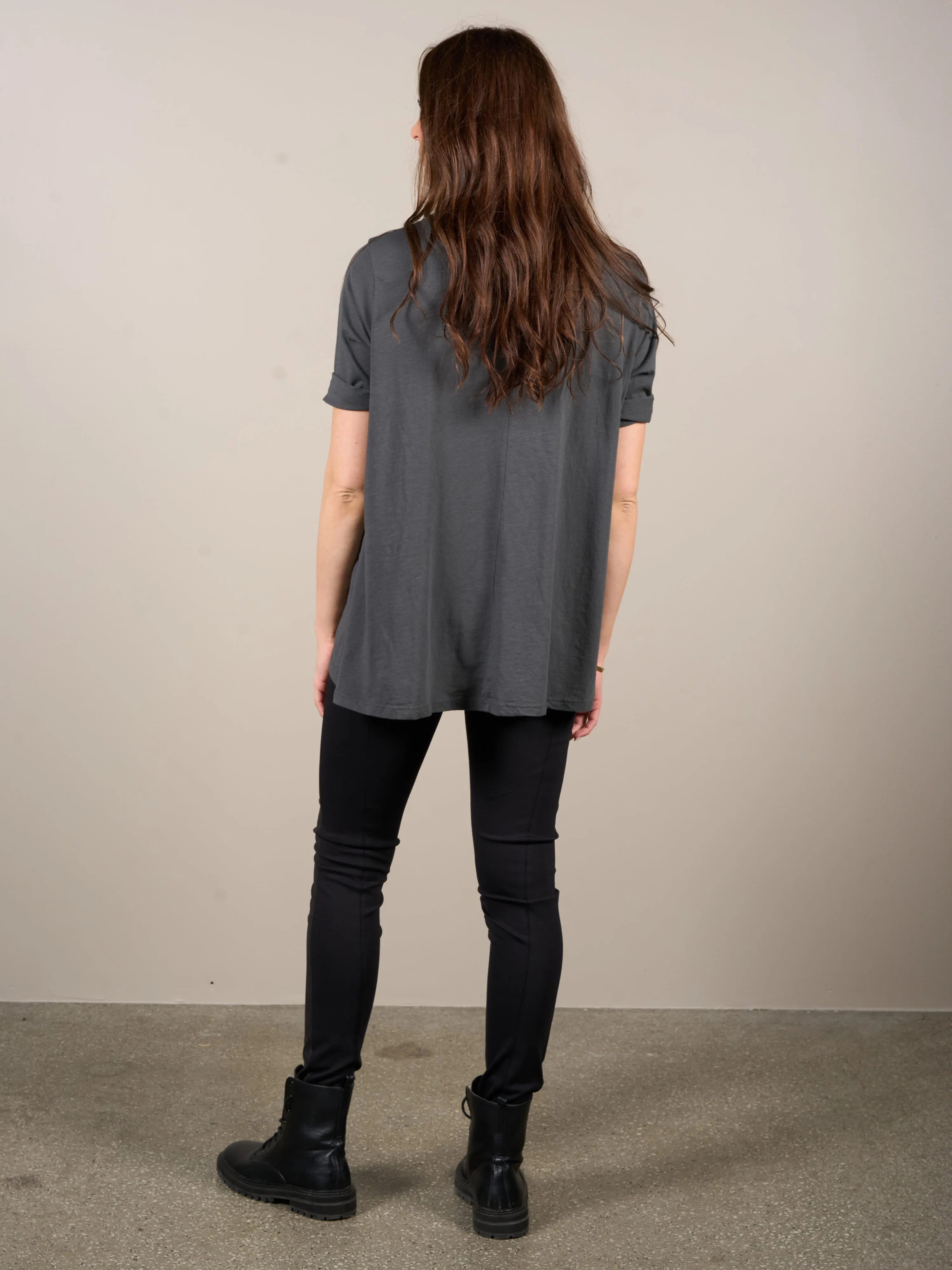 OAKLEE oversize t-shirt - Anthracite grey