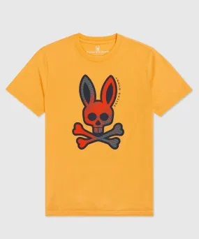 Psycho Bunny Denton Graphic Tee - Orange Pop