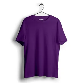 Purple  Tshirt - Plus size