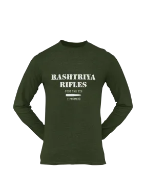 Rashtriya Rifles T-shirt - RR Just the Tip, I Promise ( Men)