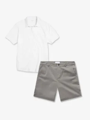 Set 19: 1 pair of Stretch Shorts   1 Polo