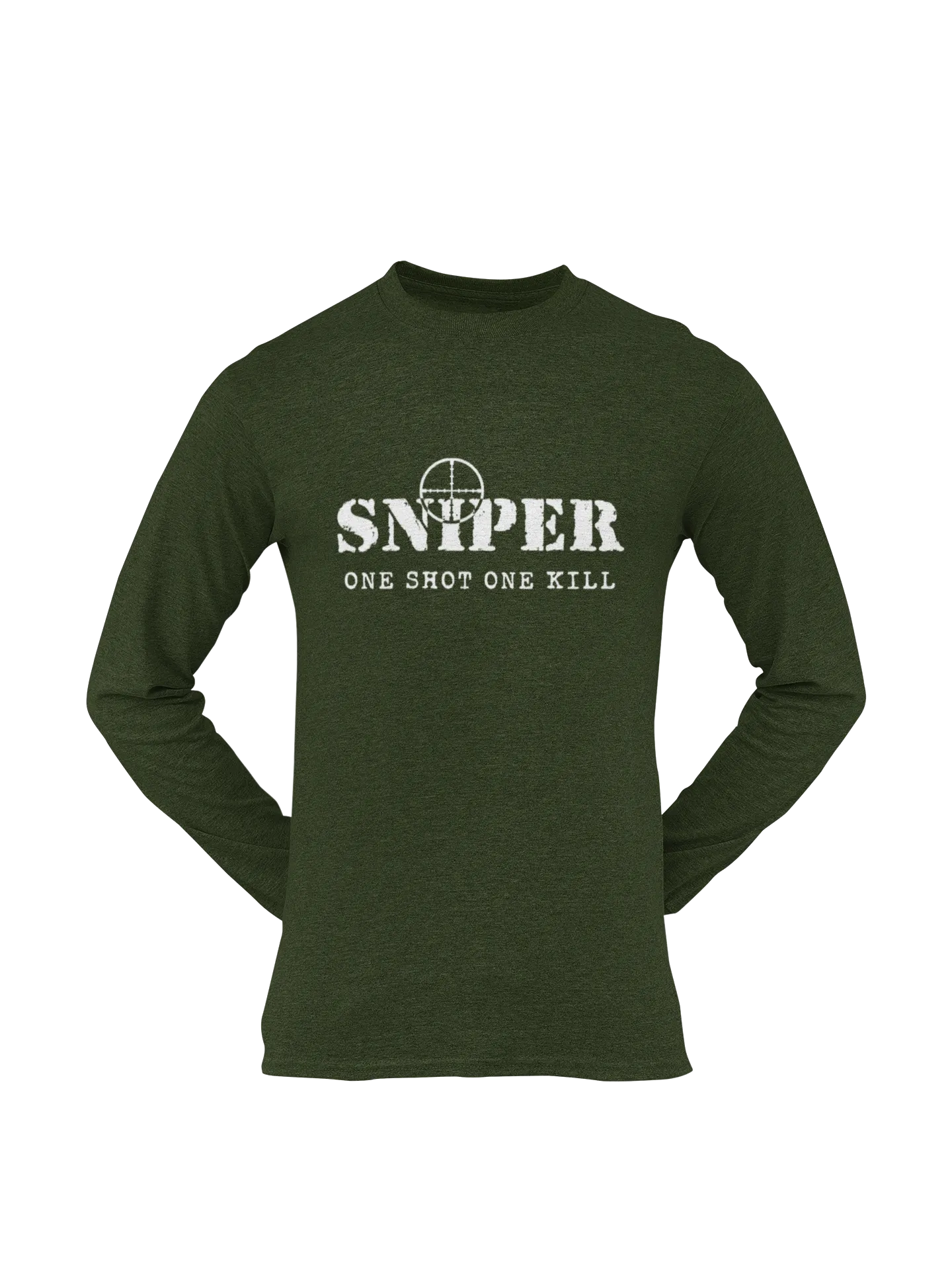 Sniper T-shirt - Sniper, One Shot, One Kill (Men)