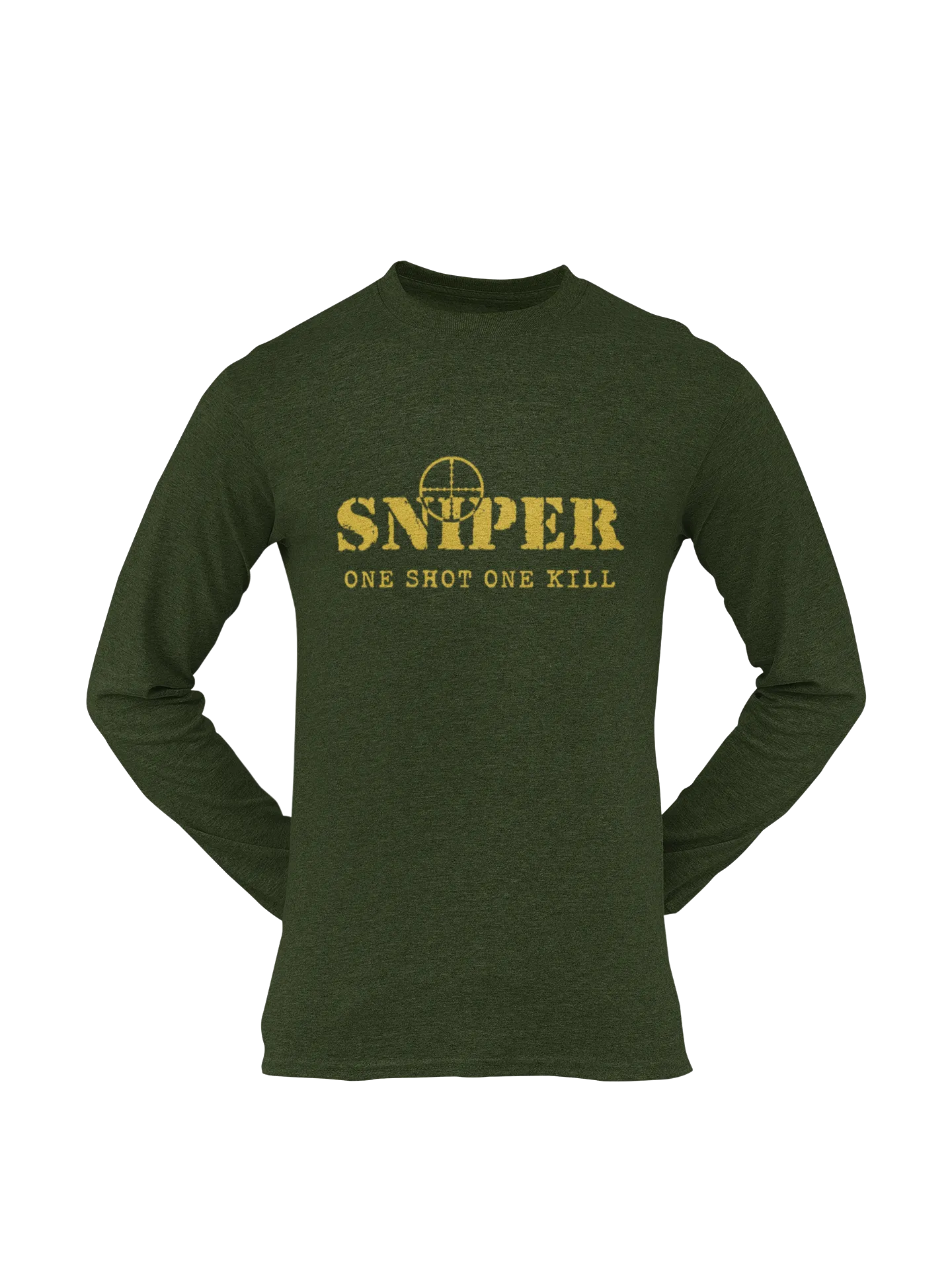 Sniper T-shirt - Sniper, One Shot, One Kill (Men)