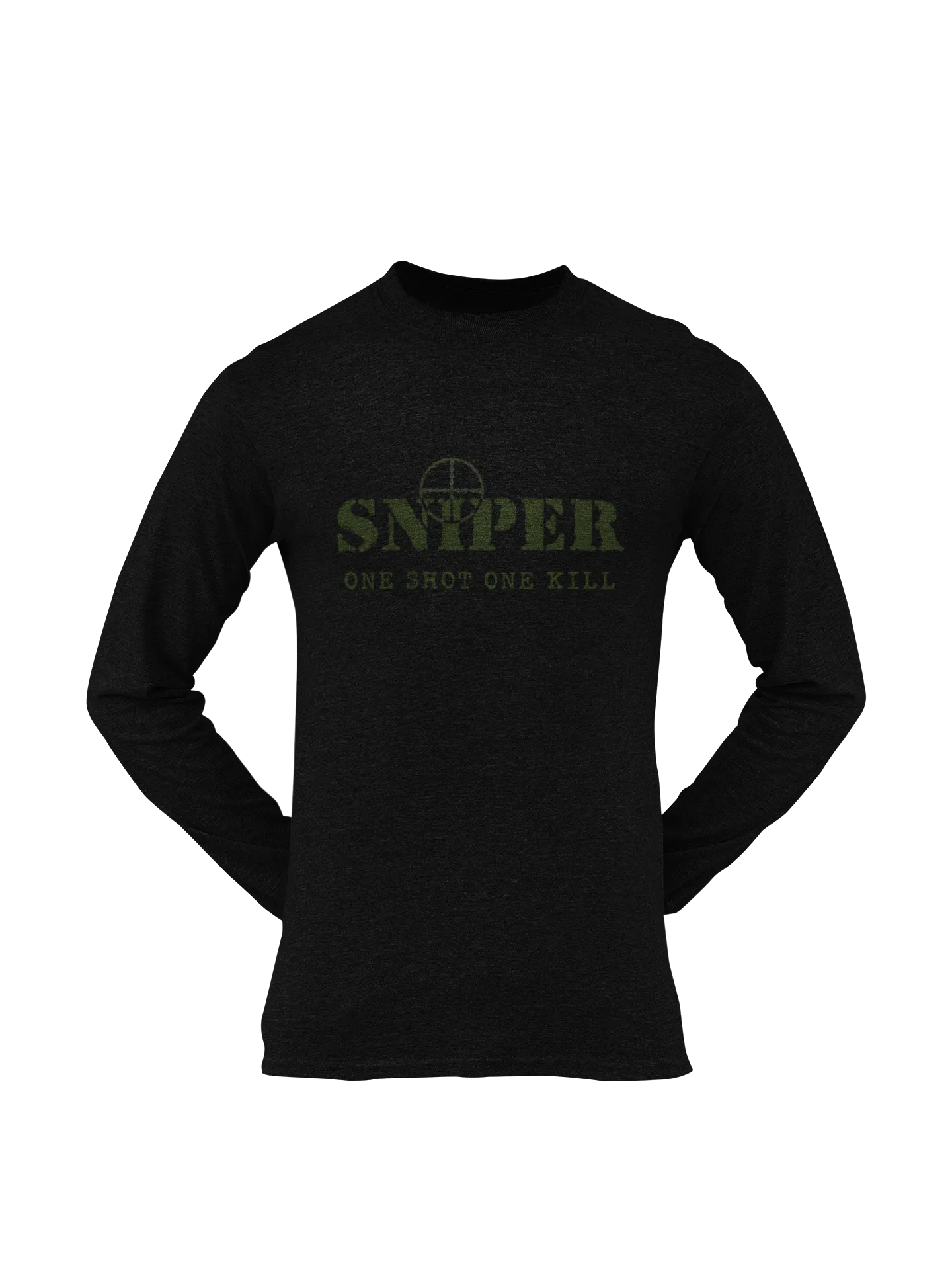 Sniper T-shirt - Sniper, One Shot, One Kill (Men)