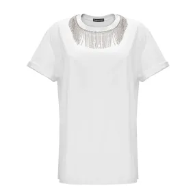 T-shirt With Crystals