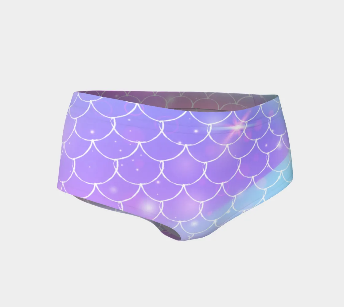 Unicorn Mermaid Minishorts by HeroicU