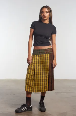 Viv Check Maxi Kilt