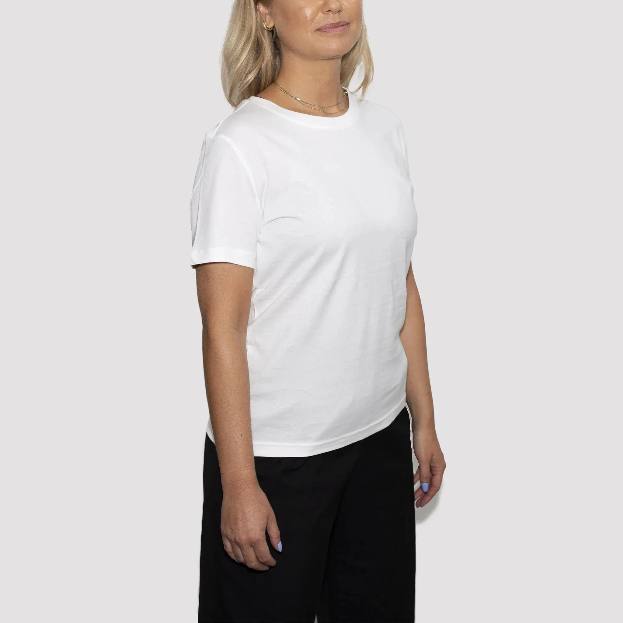 Women’s Recycled Cotton T-Shirt, White